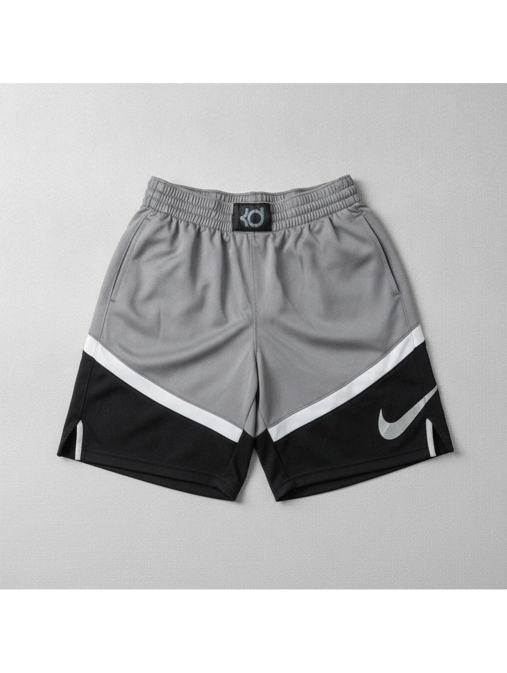 Nike KD Dri-FIT Men's Athletic Shorts Size Small Gray Black